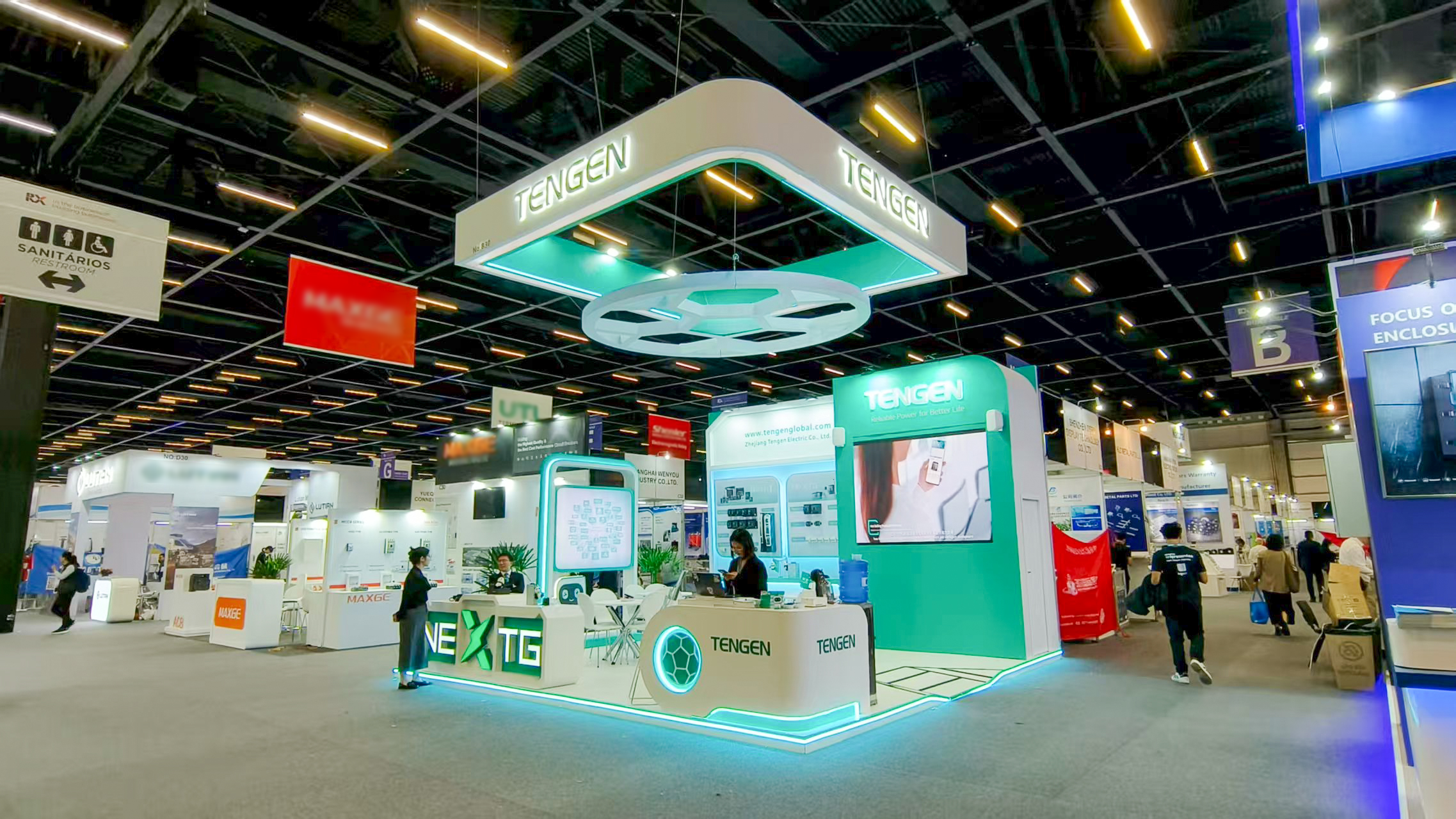 闪耀拉美丨pg电子试玩亮相FIEE巴西国际电力展